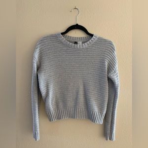 Divided by H&M ribbed grey sweater XS